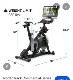 Nordic Track Commercial S22i stationary bike