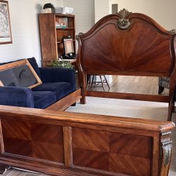 Queen size bed frame