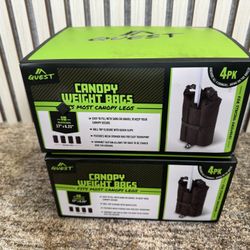 Canopy Anchor Weight Bags x2