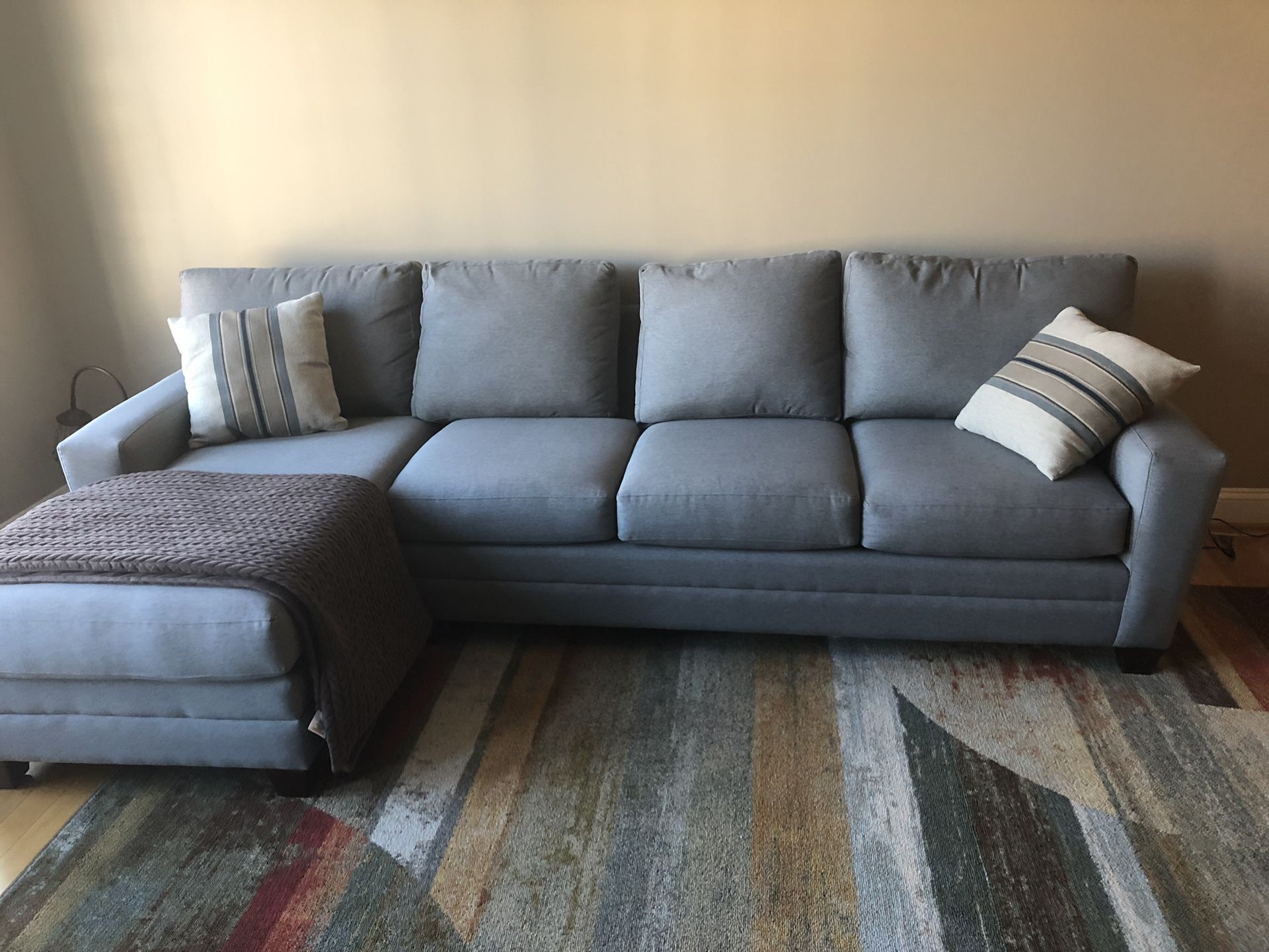 Bassett Custom Couch w/ chaise