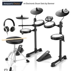 Donner Electric Drum Kit DED-80