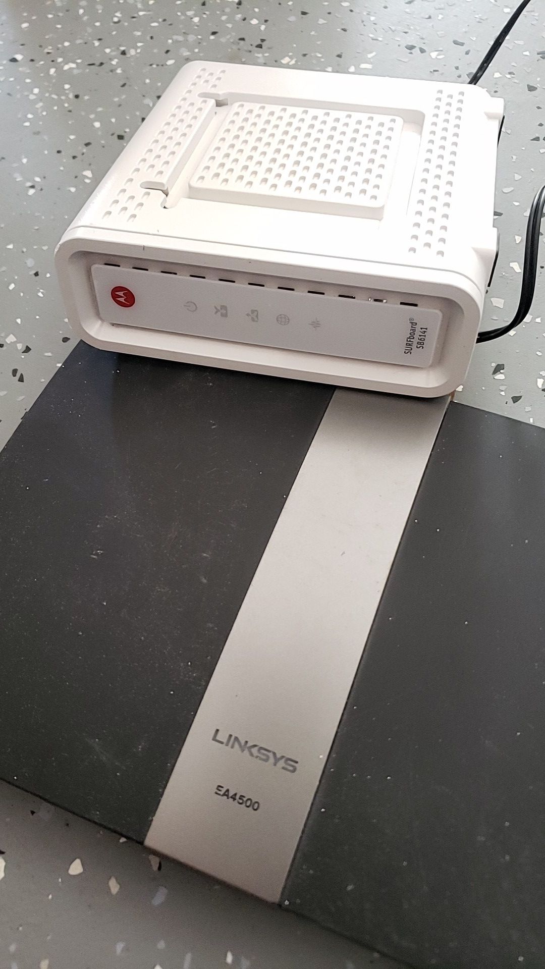 Linksys Wifi with Motorola Modem