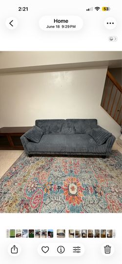 Rec Room - Recliner Sofa & TV Console For Sale!! TV Console - $80.00 / Sofa - $250.00