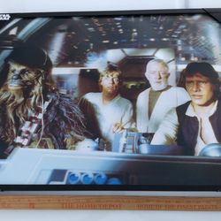 Star Wars 3-D creations poster $15