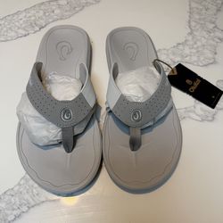 Brand new men’s Olukai flip flop sandals sz 12 $50 OBO