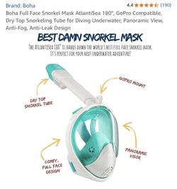 Full Face Snorkel Mask