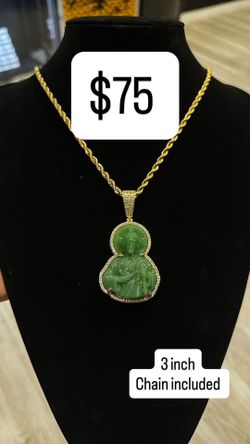 Jade San Judas Pendant