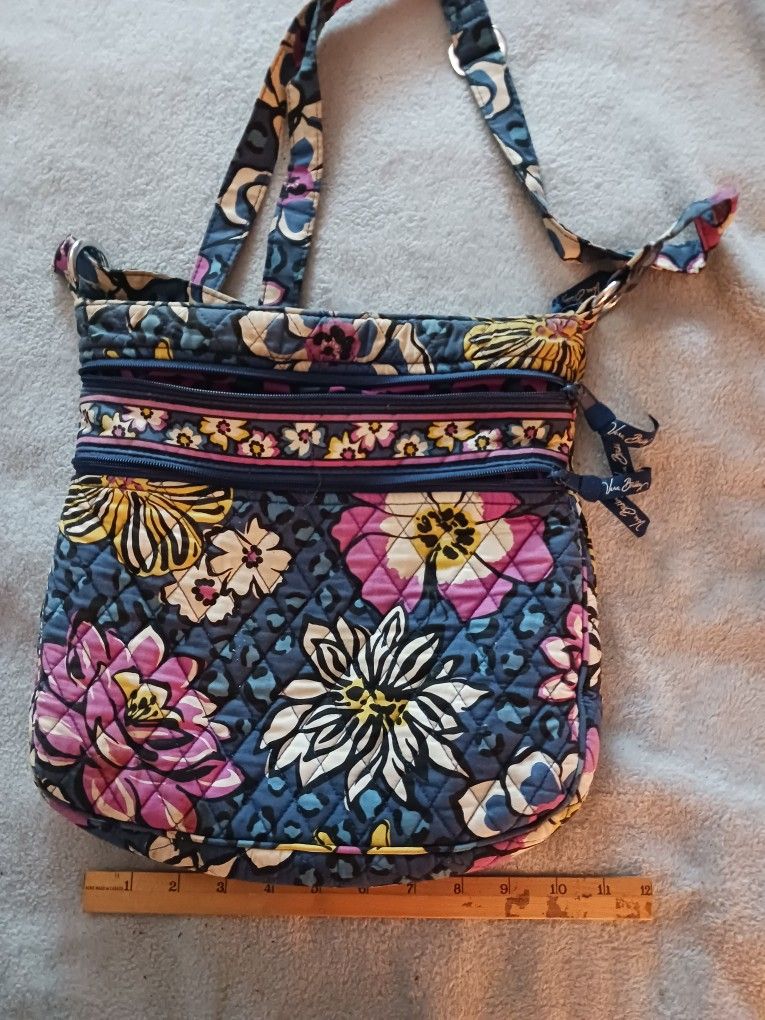 Vera Bradley African Violets Handbag