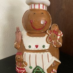 Gingerbread Cookie Jar 