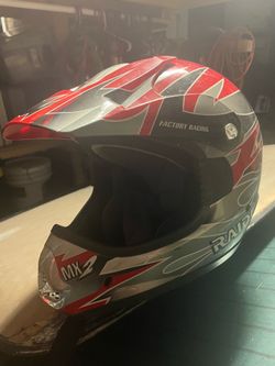 Dirt bike helmet