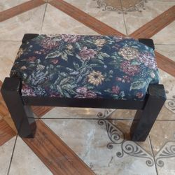 Small Vintage Wooden Foot Stool 