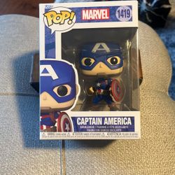 Funko Pop Doll Captain America 