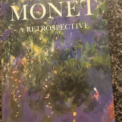 Hardcover Book MONET A Retrospective Charles F. Stuckey 1985 Excellent Cond