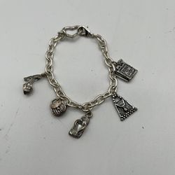 Fashion Charm Bracelet- Born To Shop