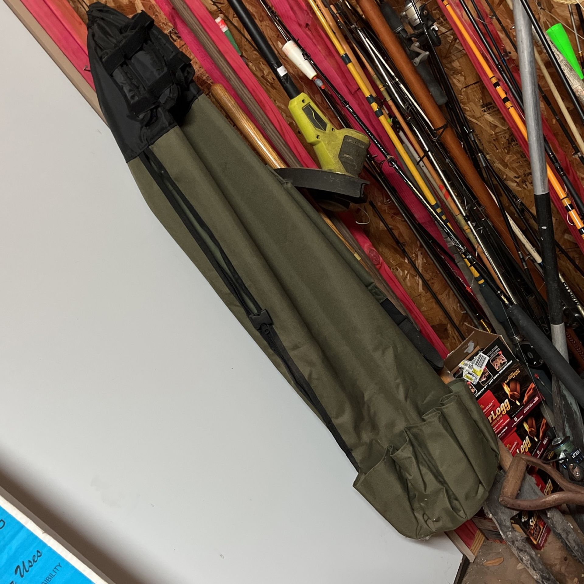 Fishing Pole Bag.