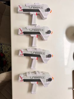 Laser X Toy Laser Tag Blasters – Set of 4