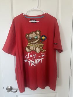 BKYS "Stay Trapt" Teddy Bear Graphic T-Shirt