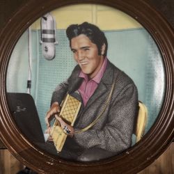 Elvis Presley collector plate