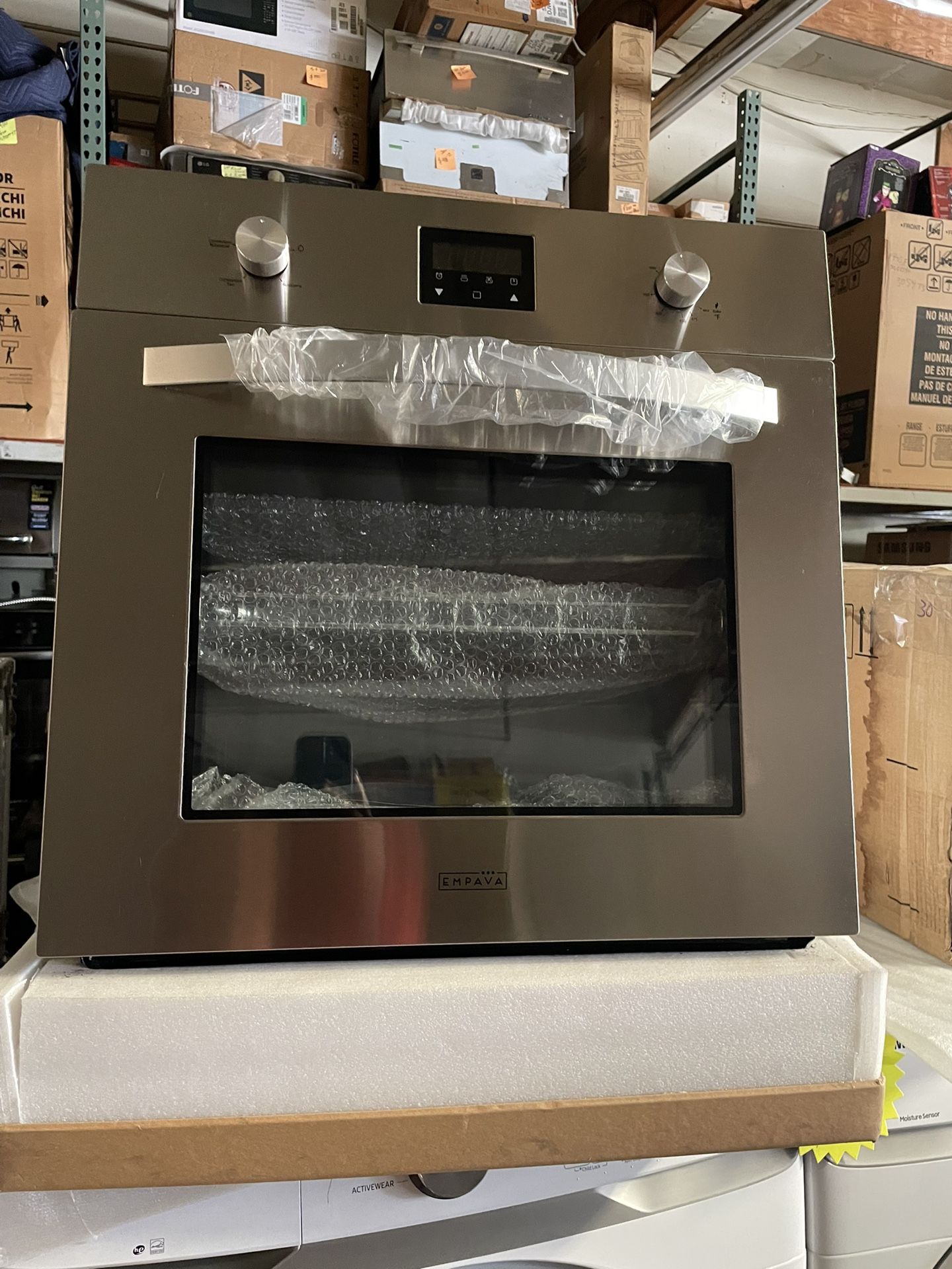 GAS Single Wall Oven Convection Empava W 24”
