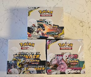 Cosmic Eclipse, Unified Minds and Lost Thunder Booster Boxes