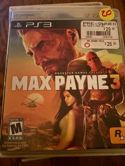 Max Payne 3 PS3
