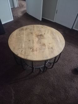 Rustic coffee table