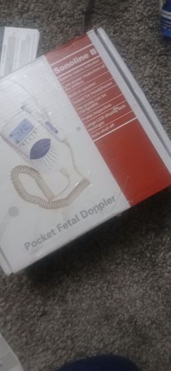 Pocket fetal doppler ( listen to your baby's heart)  ultra Sound