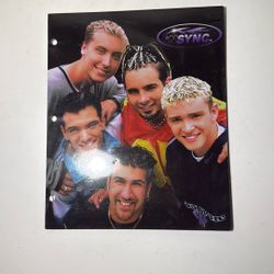 Vintage *NSYNC Folder 