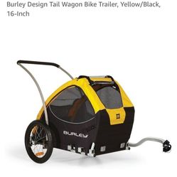 Burley Tail Wagon Pet Trailer For Bike