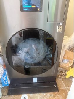 Today only !high-end Samsung Bespoke AI all-in-one washer/dryer combo (the newer smart model with the touchscreen display).
