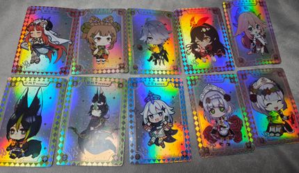 Chibi genshin impact SR cards