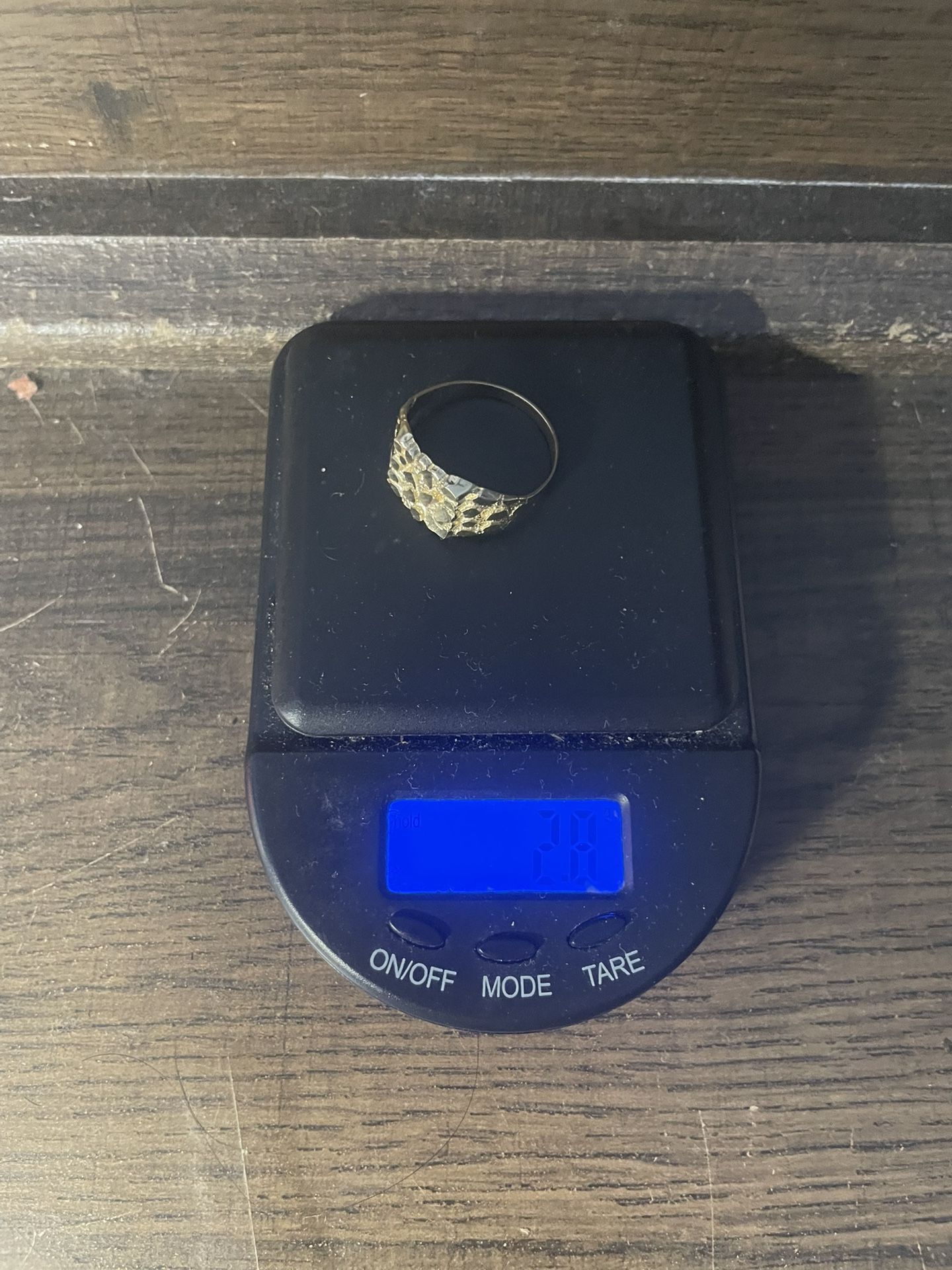gold nugget ring 10k