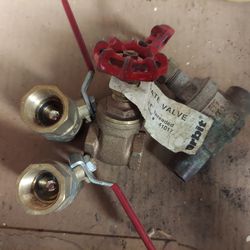 Plumbing Fittings New Brass Valves