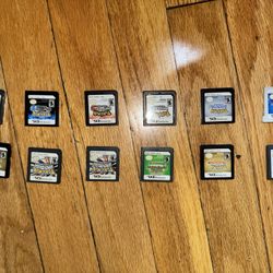 Fully functional, original Nintendo 3DS XL. 12 physical games and 3 downloaded games on system.