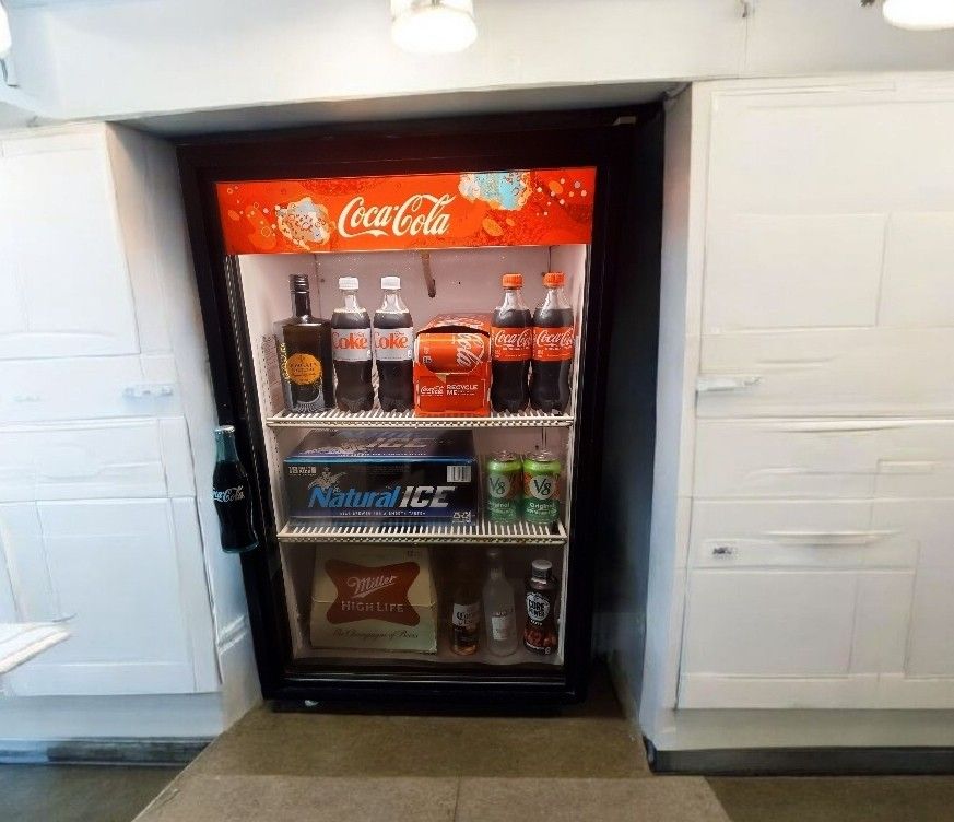 Coca-Cola Commercial Grade Beverage Fridge cooler