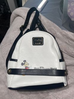 Disney Parks Loungefly Mickey Mouse Black & White Bag 
