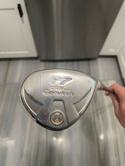 TaylorMade r7 CGB MAX Rescue 22° Hybrid 4 Wood REAX 45 Flex L, 38.5”RH