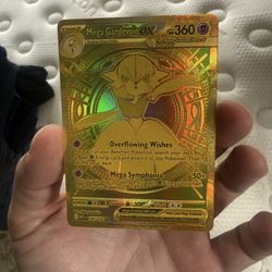 Mega Gardevoir ex 187/132 Gold Hyper Rare - Mega Evolution - NM/M - $280