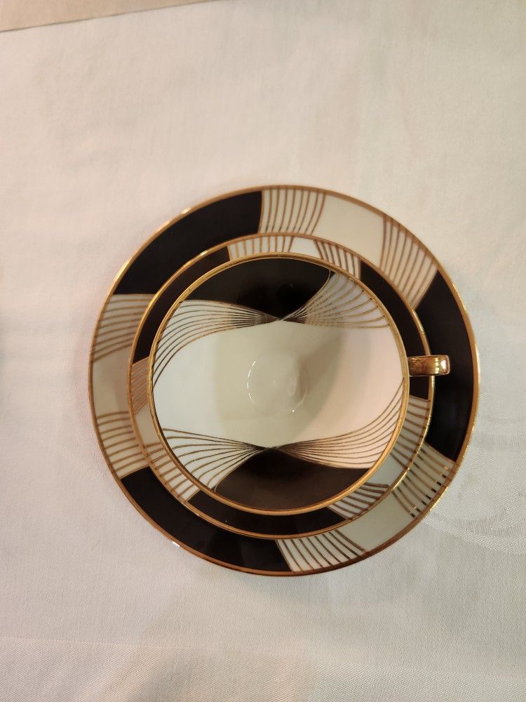 Vintage Winterling 3pc Porcelain Set