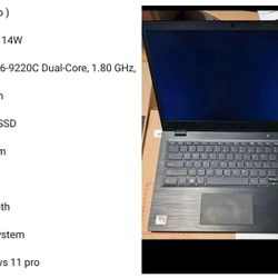 ( Laptop ) Lenovo 14w Amd A6 9220c Dual Core 1.8ghz Series
128gb SSD 

Webcam 8gb ram
Windows 11 pro