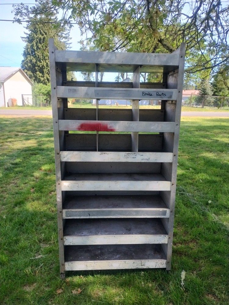 Aluminum Parts Shelf Cabinet