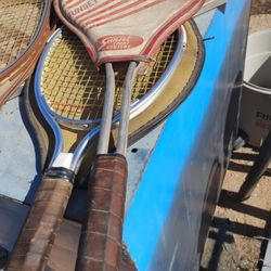  Vintage Tennis Rackets