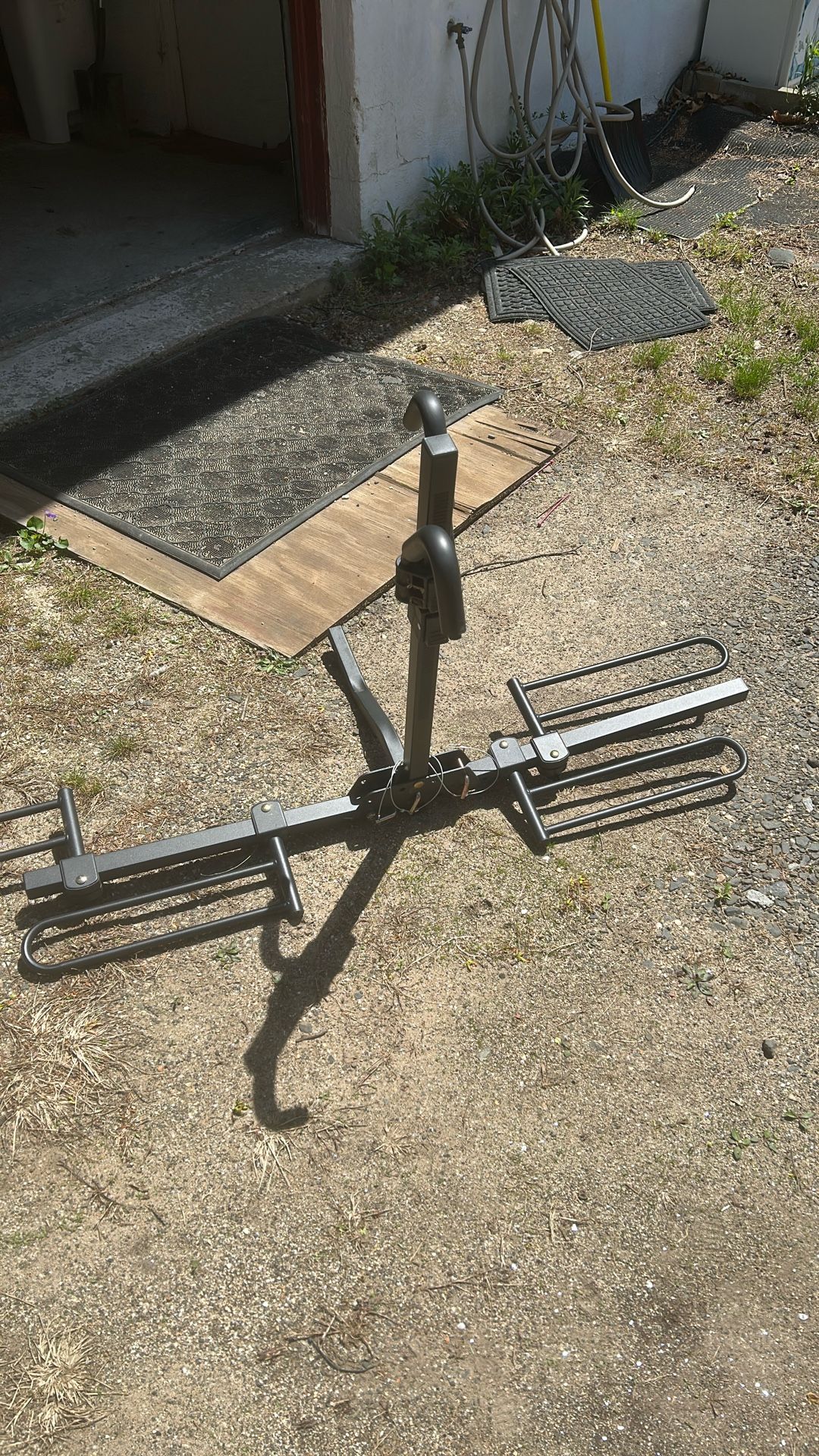 Bicycle/ski Rack For Hitch
