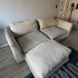 Mario Capasa Feather Modular Couch + Ottoman