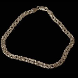 Bracelet Silver 0.925.  8 inch.