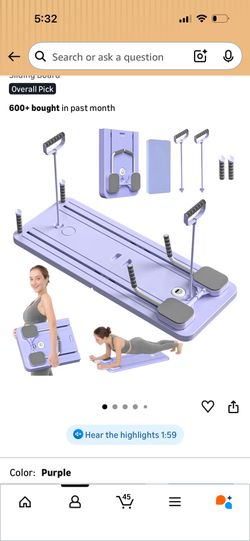 Pilates Reformer
