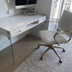 Glass Desk Only 