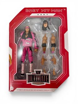 the Mattel WWE Ultimate Edition Legends Series Bret "Hit Man" Hart
