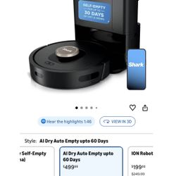 Shark AI Ultra Robot Vacuum 