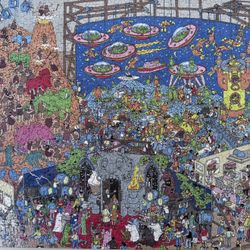 Where’s Waldo 1000 Piece Puzzle Art
